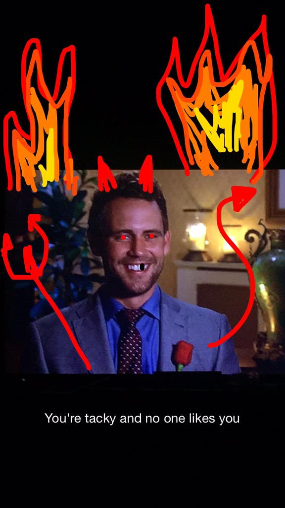 analazo's tweet image. How I feel about Nick #TheBachelorette