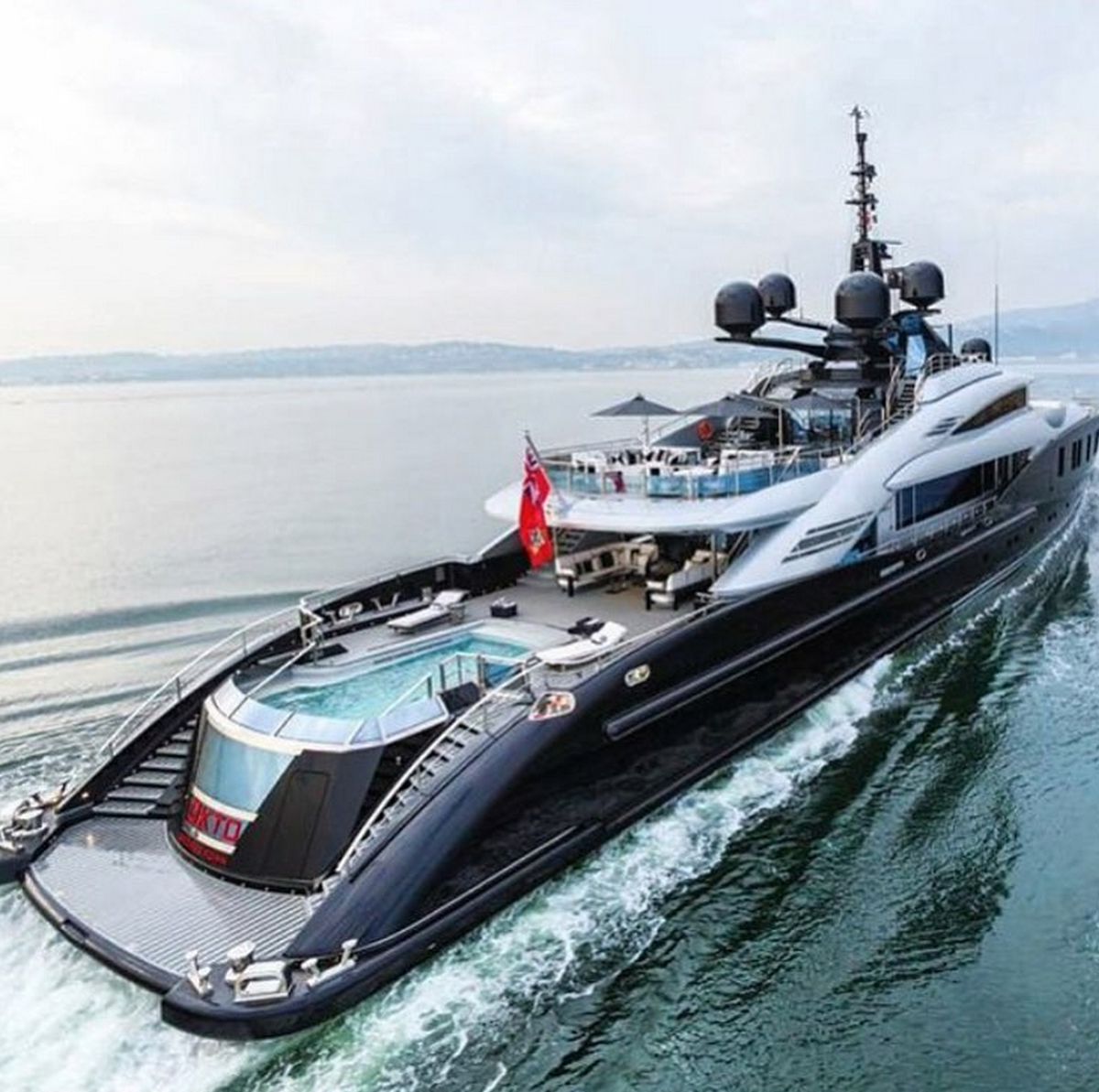 Another Italian beauty by <a href="/ISAYachts/">ISA Yachts</a> - M/Y OKTO coming in at 66.5m. Absolutely stunning! #yachtstyle #yacht