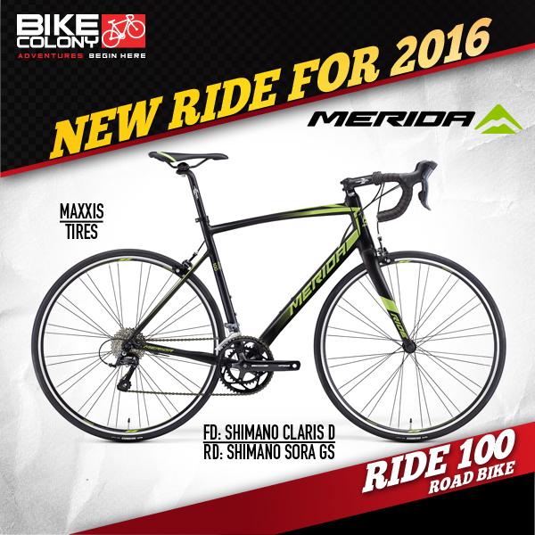 merida ride 100 road bike