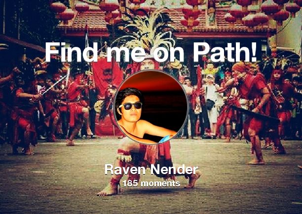 RavenskaNender's tweet photo. I've shared 185 memories with my friends on #Path - see them now at http://t.co/mbm8FJll0x! #thepersonalnetwork http://t.co/YOKOi1KRyw