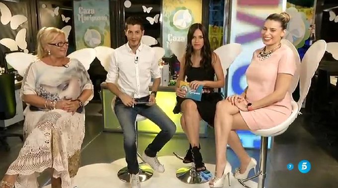Chicos, os ir&eacute; avisando por aqu&iacute; de los d&iacute;as en los que me ver&eacute;is en @cazamariposastv, estar&eacute; todo el