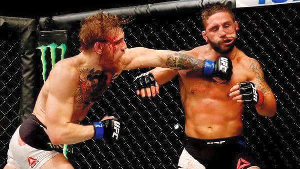 happy birthday to the champ conor McGregor . Throw back when you put him to sleep 