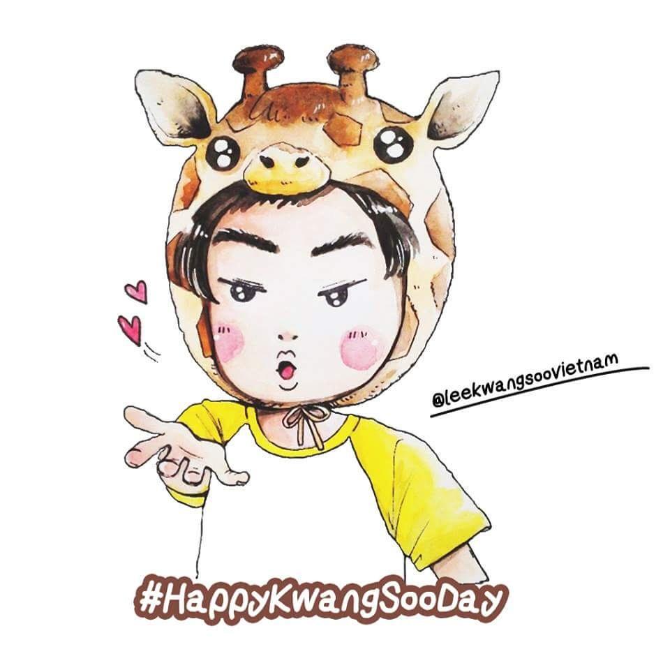 Happy birthday to Lee kwang soo Oppa
14/7/2015. 31y . I Love You forever :-* :-*  kwangsoo day 
