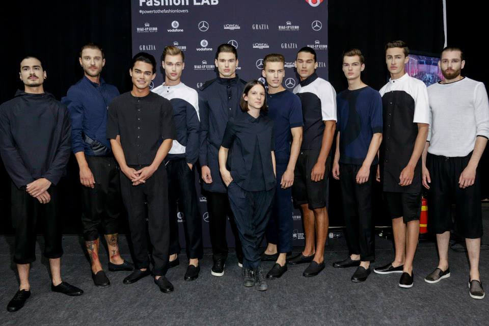 MAYN showde zijn nieuwe SS16 collectie en het was mooi! Zie hier de show en backstage foto's on.fb.me/1HWLx0s