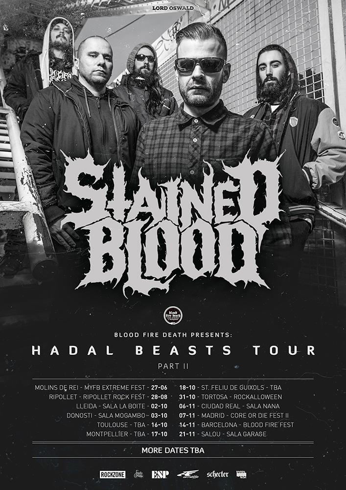 Blood Fire Death (@bloodfirepromo) on Twitter photo ¡Hadal Beasts Tour Part II de <a href="/STAINEDBLOODBCN/">Stained Blood</a>, llegando también a Francia! Once nuevas fechas totalmente brutales. ¡Hadal Beasts Tour Part II de <a href="/STAINEDBLOODBCN/">Stained Blood</a>, llegando también a Francia! Once nuevas fechas totalmente brutales.