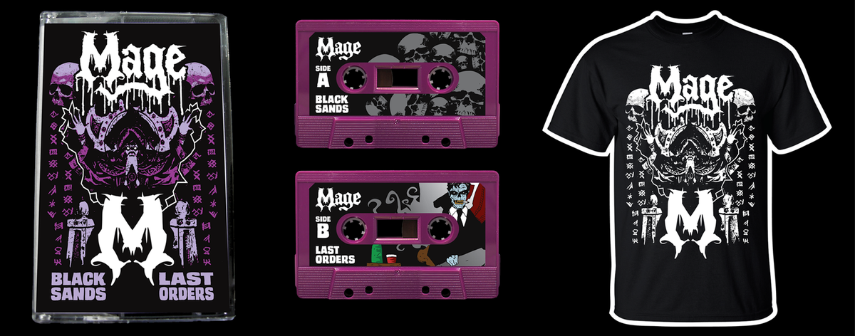 Mage (@mageband) on Twitter photo Ltd Edition tapes (2 full albums) and t-shirts (5th anniversary) now available. mage.bandcamp.com/merch Ltd Edition tapes (2 full albums) and t-shirts (5th anniversary) now available. mage.bandcamp.com/merch