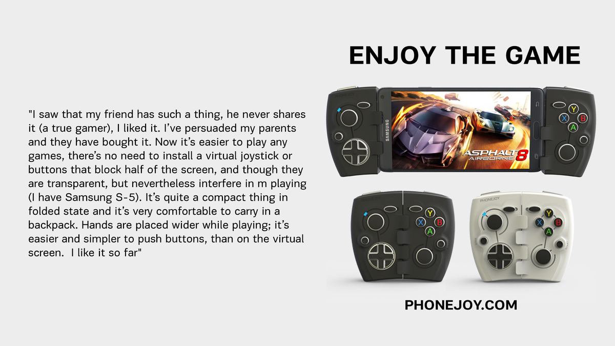 Only couple of days left to get your Phonejoy with our very special offer! phonejoy.com