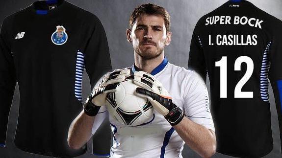 fc porto iker casillas jersey