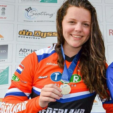 wijzijnsport's tweet image. Ze blijft maar presteren. Zilver voor @RubyHuisman op het EK #BMX bij de junioren. Op naar het WK @BMXZolder!