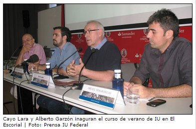 PCEAragon's tweet photo. .@agarzon y @cayo_lara: "debe haber una candidatura de unidad popular para las generales" http://t.co/QT0kwr8VfF http://t.co/AB3ZhILpFk