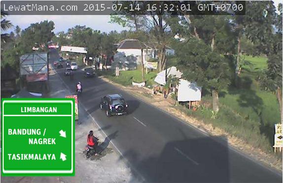 16:33 Limbangan Nagrek menuju Garut / Bandung lancar di kedua arah. #Mudik2015 (via H1)