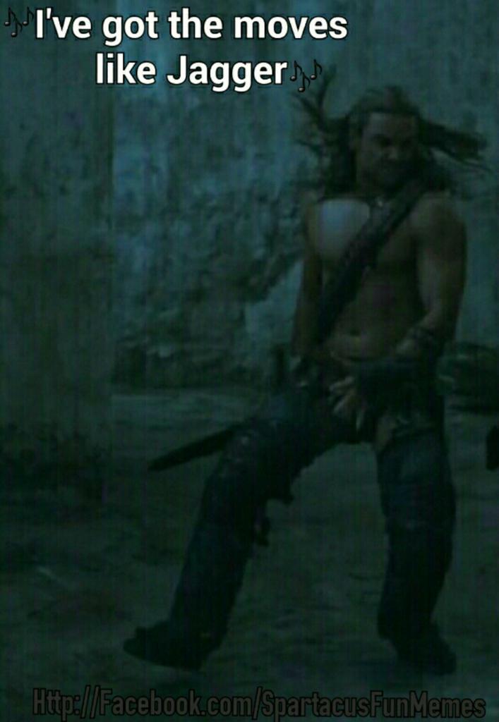 #DustinClare #Gannicus #Spartacus #Funny #Funnymemes