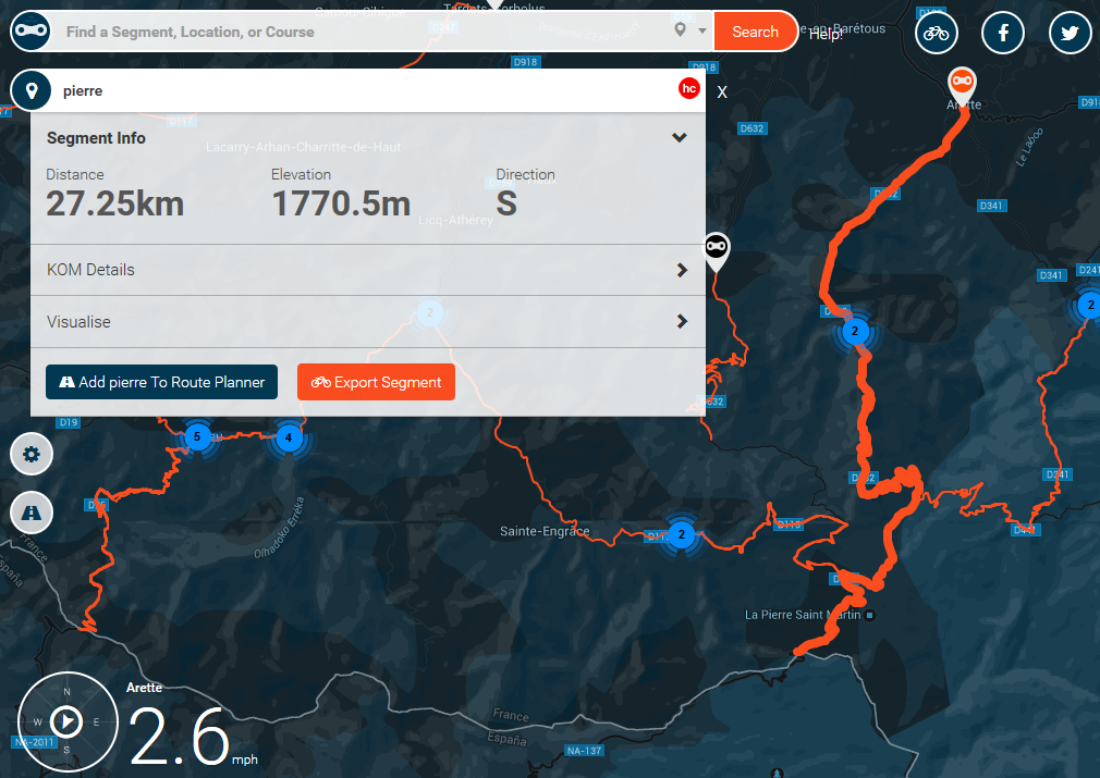 segmentninja's tweet photo. Tail-wind up La Pierre, all set for @chrisfroome @TeamSky to really line things out #TDF2015 http://t.co/0bsgjZRpPP http://t.co/BL7FGj9uHg