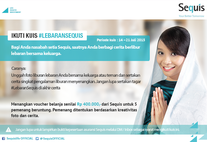 SequisOFFICIAL's tweet photo. Ikuti Kuis #LebaranSequis dan menangkan hadiahnya! http://t.co/8MH1WQLfWN
