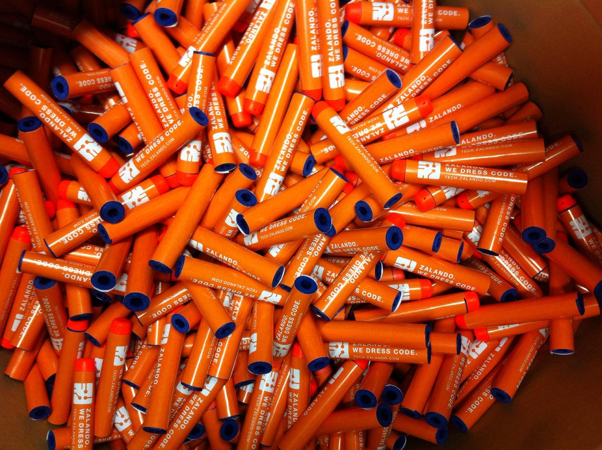 ZalandoTech's tweet photo. #ZalandoTech does @TOABerlin Clue #4: Locked and loaded. #ZuperPower http://t.co/zPfoEDDF86