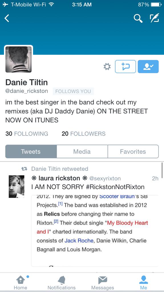 rixtonacademy's tweet photo. @RickstonOffic is the best band! Such nice boys!!! 4/4!!!! ILY JACK, LOUIS, DANIE, &amp; CHARLIE! #RickstonNotRixton 😂😭 http://t.co/jzSHqfKI8G