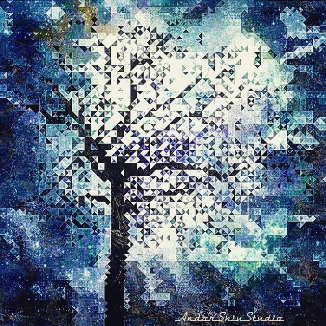 My watercolor ! But……
