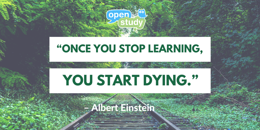 OpenStudy's tweet photo. Come and study with us on http://t.co/5v9lC1zkIz #WhyStudyAlone #QOTD by Albert Einstein 😃 http://t.co/MObn08HTjb