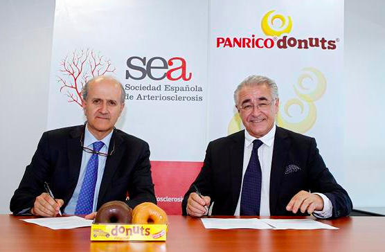 Fitnessreal_'s tweet photo. 4) No olvidemos que hace 4 días la Sociedad Española de Arterioscleriosis @sea_es decía que "arterias sanas = donuts" http://t.co/xg7v2Elmyo
