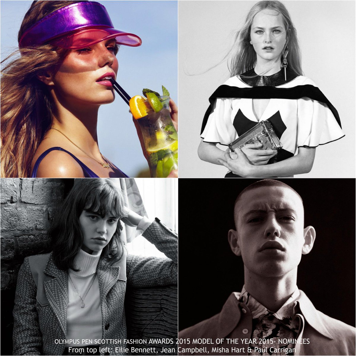 scotfashawards's tweet photo. Faces to watch in 2015 #JeanCampbell #MishaHart @VivaLondon_ @Eilidh_Bennett @NextModels #PaulCarrigan @TheModelTeam http://t.co/sskExe3RIY