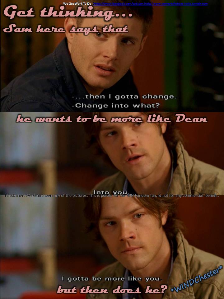 WOL_INDIA's tweet photo. Does Sam know for real what he actually wants? #GetThinking #WINDChester #Supernatural http://t.co/2jEmoDw3CD