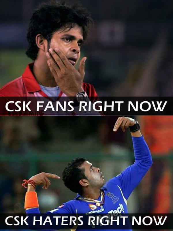 iplmemesind's tweet photo. No CSK in IPL 2016(finals) #IPLVerdict http://t.co/nU02Q6IwOD