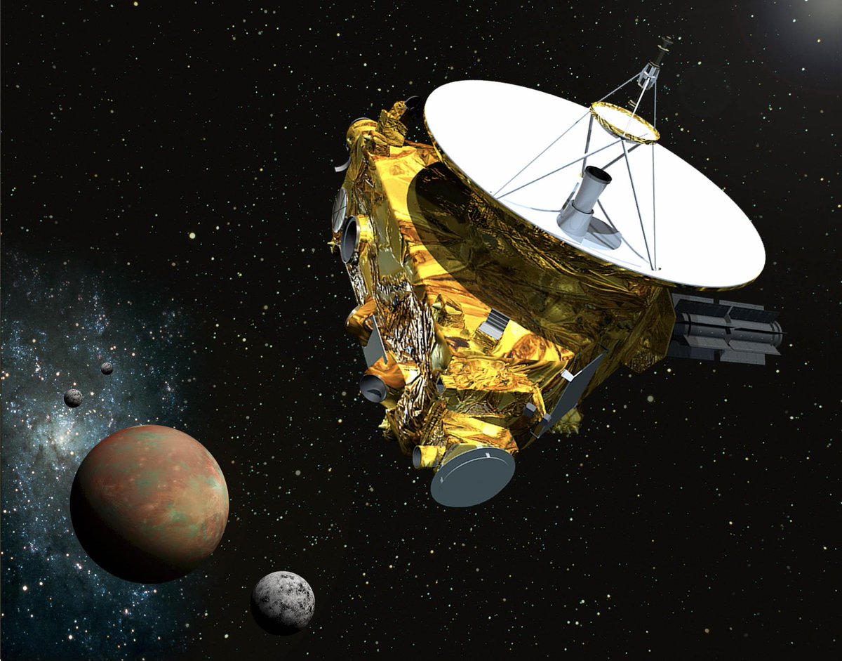 ScienceNews's tweet photo. 9 years, ~5 billion miles. The wait is over! @NewHorizons2015 is minutes away from zipping past Pluto. #plutoflyby http://t.co/MV0Et9mAPY