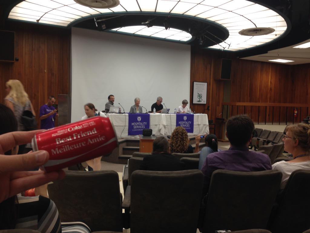 HRJonsdottir's tweet photo. Sharing a coke with my best TWiW friends!  @profvrr #ASV2015 http://t.co/oLUjaP50nW