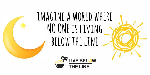1.2 Billion people live in Extreme Poverty... Lets change that #BelowtheLine #EndPoverty