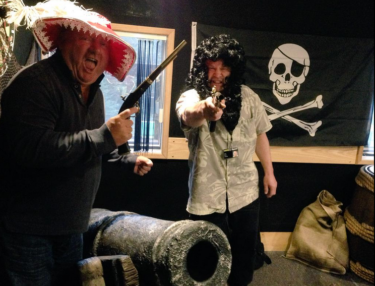 talkSPORT's tweet photo. Rojo Row Your Boat, Martin Skulltel... It's #BlackSailsUK day, so check out this #PirateXI: http://t.co/j7zMfVDcNy http://t.co/4GxANjR4KG