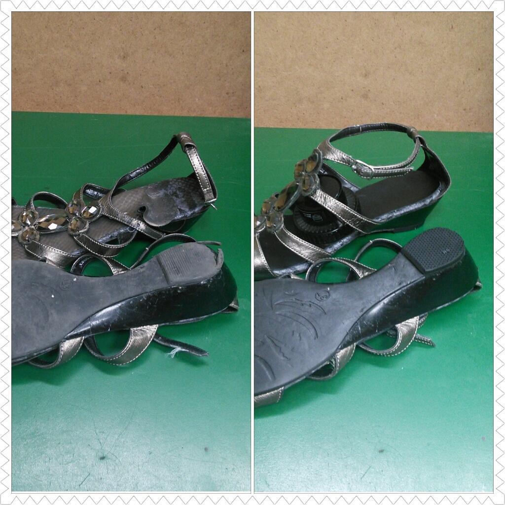 HighlandShoe's tweet image. Don't throw comfy sandals away. New #insoles and #heels. Ready to go! #shoerepair #newglasgow #truro #antigonish