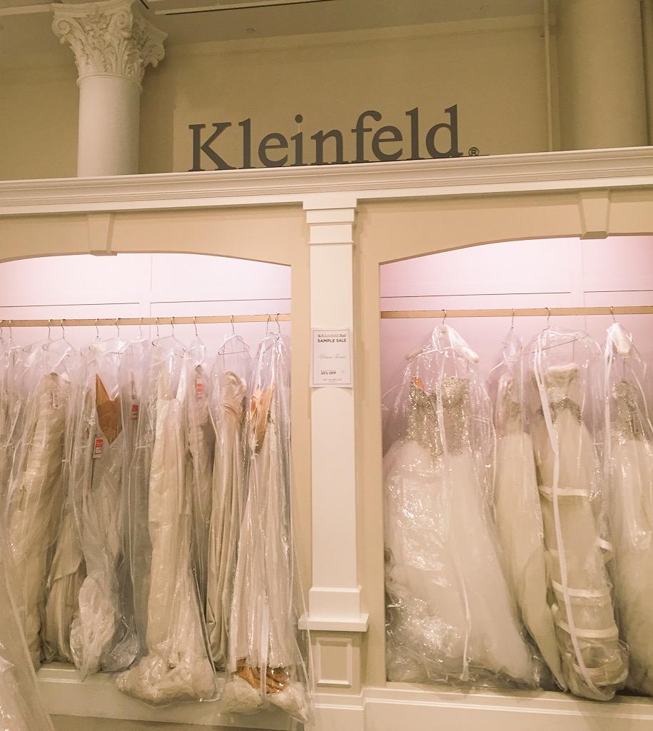 kleinfeld blowout sale 2018