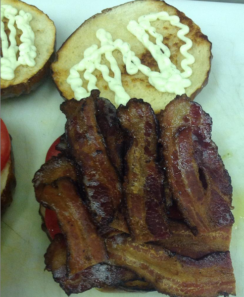 TheBLTtruck's tweet photo. Westside LA, we're here! Tues. 7/14: @TheBLTtruck's @ Wilshire &amp; Granville. Did you know you can order Double #Bacon? http://t.co/sC6RGk1igT
