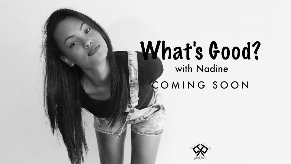 Promology_SA's tweet photo. What's Good? With Nadine
C O M I N G S O O N
#WGWN
#SubscribeToPromology http://t.co/hSI5HuW1b3