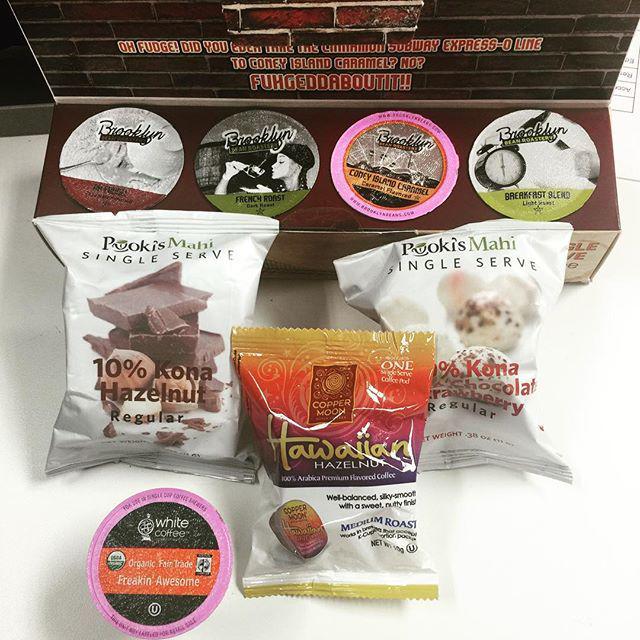 karmakaze's tweet photo. #coffee #keurig #pods collected at #sffs2015 @bklynroasting @pookismahi @mycoppermoon @whi… http://t.co/Ml2k8ypYbx http://t.co/6Fd9Grt4tE