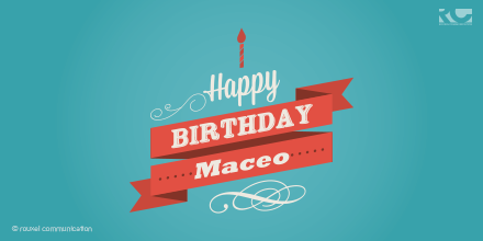 rouxelcomwithme's tweet photo. Un très joyeux anniversaire à Maceo ! julie Draoui #RouxelComWithMe #RouxelCommunication #graphiste @rouxelcomwithme http://t.co/JftR7hkVdg