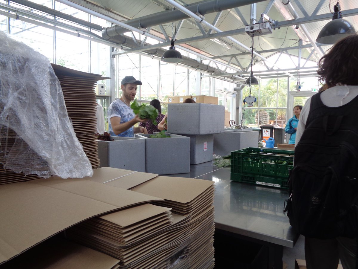 Our <a href="/StichtingRUW/">Stichting RUW</a> summerschool visited <a href="/ECF_Farmsystems/">ECF Farmsystems</a>.A commercially viable #aquaphonics #Urbangarden. #wur #berlin