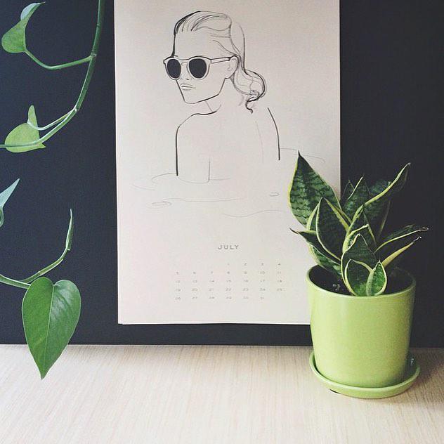 TheSill's tweet photo. Très chic <3 @yimeitruxes makes @TheSill at home at @voguemagazine #plantsintheworkplace #behindthescenes http://t.co/vs5bNDI1Rv