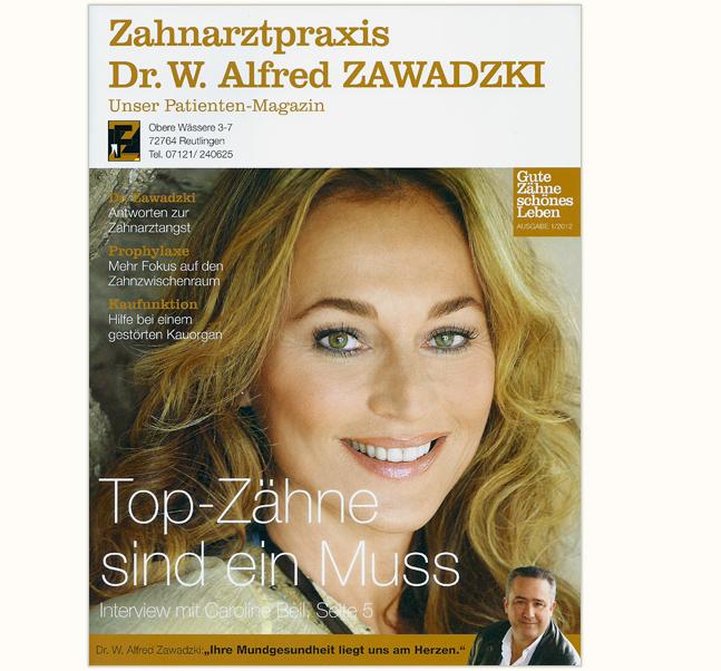 DoktorZawadzki's tweet photo. Unser regelmäßiges Kundenmagazin soll unterhalten und informieren. http://t.co/grsx8T95oo http://t.co/RcXhkFXrb3