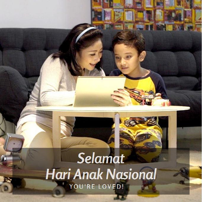 Selamat Hari Anak Nasional! Belajar bersama Galaxy Tab agar menjadi lebih kreatif dan berprestasi.
