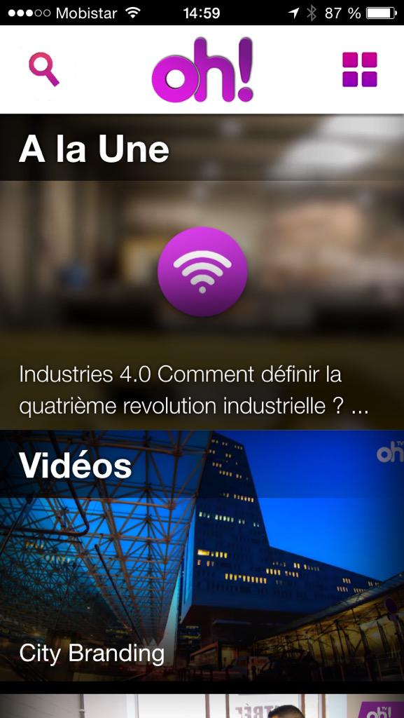 ohmedias's tweet photo. @QuentinVanEylen bosse sur l'appli @ohmedias pr smrartphone. Exclu ! ☺️ 1ere image ! 1/2 http://t.co/NyLGQYHNmG