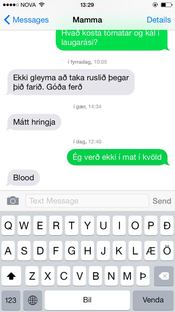 Veit ekki hvort ég þori heim á eftir