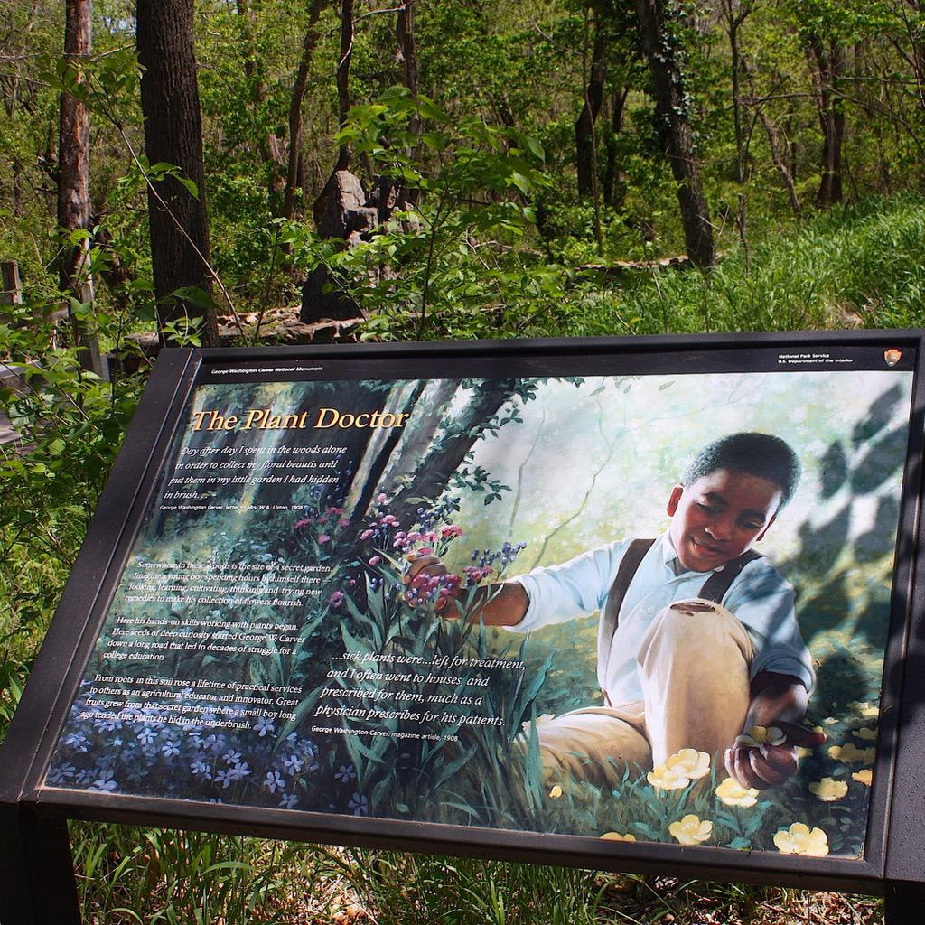 OutdoorAfro's tweet photo. #TodayInHistory: 1st African American Nat'l Monument founded for Dr. George Washington Carver http://t.co/8iej4y5f4q http://t.co/V2FUZpNDxb