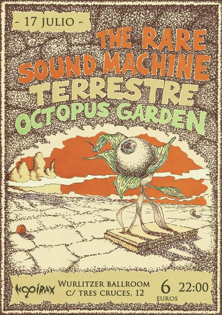 OctopusGardenM's tweet photo. Super concierto este viernes en @wurlitzerball!! http://t.co/yTl5zfELN4