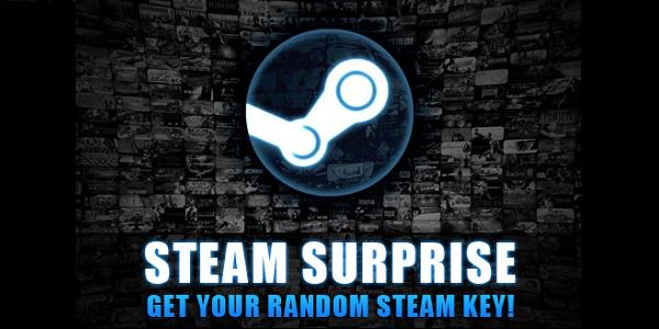 #MMOGAverschenktKeys - Jetzt Retweeten und einen von 5 Steam Surprise Random Steam Keys gewinnen! Ende 16:45 Uhr!