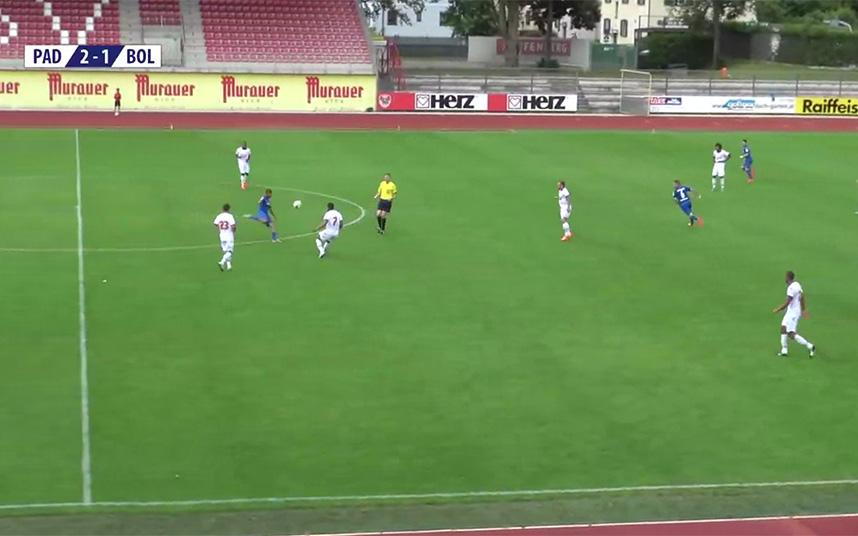 TeleFootball's tweet image. Marcel Ndjeng scores incredible 50 yard volley vs Bolton in pre-season friendly telegraph.co.uk/sport/football…