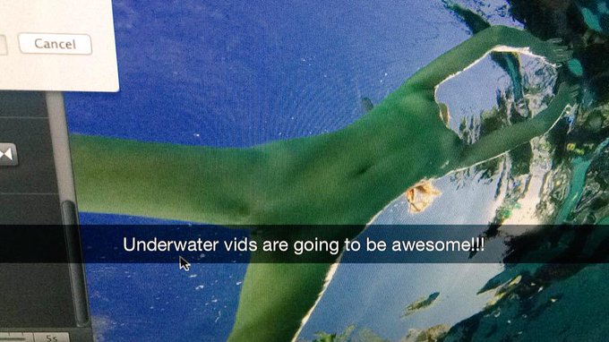 Actually enjoying editing my underwater vids! http://t.co/2jgcawKjvi<a href="/tag/cumdrunk"class="tags"><span>#cumdrunk</span></a>