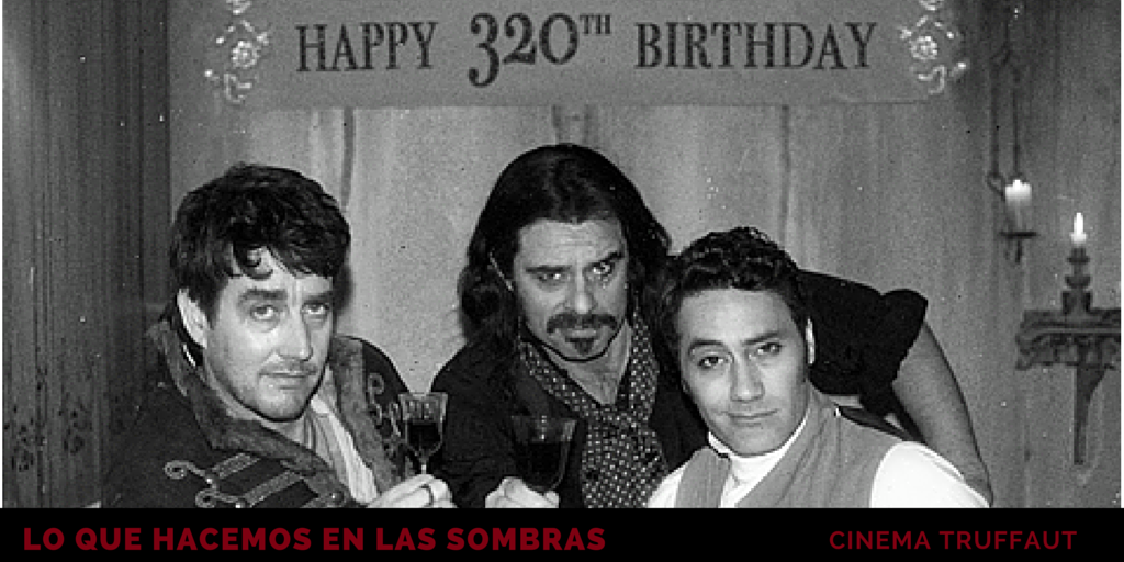 CinemaTruffaut's tweet photo. No és habitual celebrar un 320è aniversari, però tampoc és que #Loquehacemosenlassombras sigui una comèdia normal... http://t.co/ObczzU4Xpj