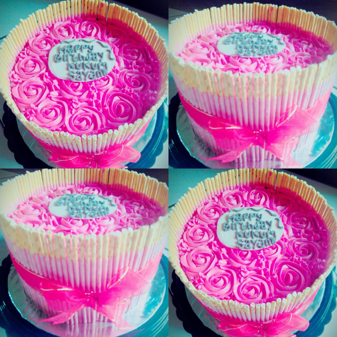 AnnisaaYolla's tweet photo. My birthday and this is my birthday cake.. 😘 http://t.co/s2LggRP2iK