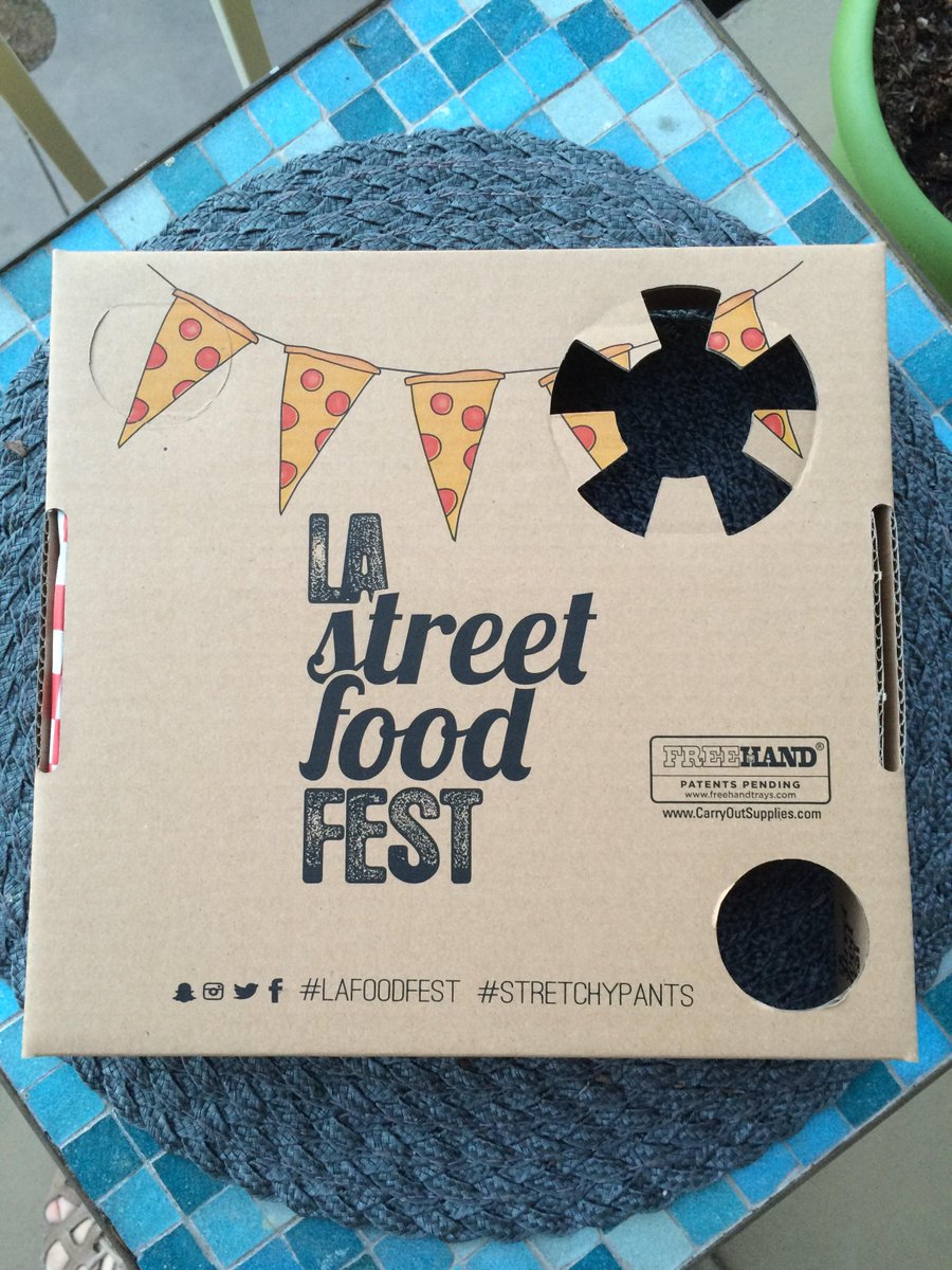 SugarMadeInc's tweet photo. 6,000 FreeHand® ThumbTrays® the LA Street Food Fest on Sat July 11. 
Recyclable, Biodegradable and AWSOME! http://t.co/2xC3ixa04p